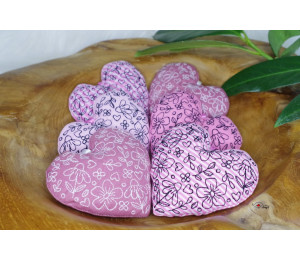 Stickdatei - ITH Blumen Herz